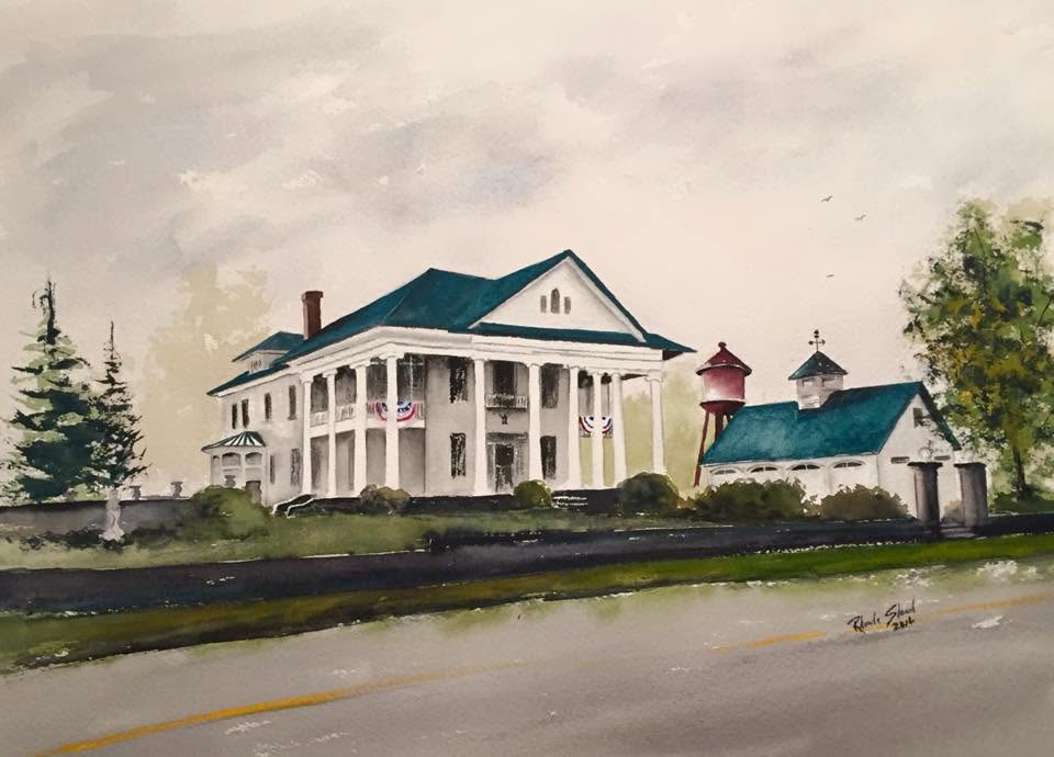 Kiser Masion Limited Edition Watercolor Print