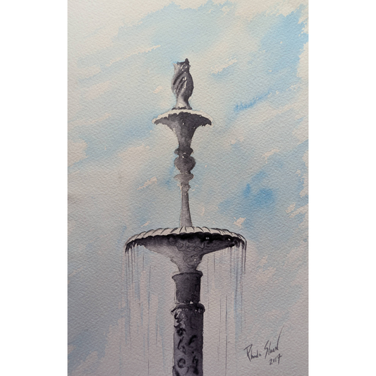 The Courtyard Cascade Springfield, Ohio Marriott 8x10"